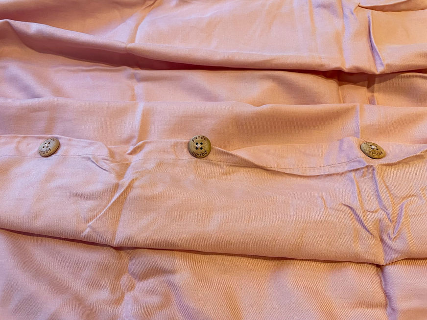 panda bedding in french linen